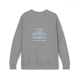 God Money Power Graphic Sweatshirt — Blue Retro Anime Streetwear