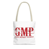 God Money Power (GMP) Red Logo Tote Bag – Faith & Wealth Statement Tote