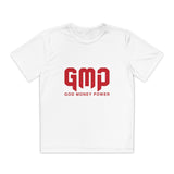 Youth Tee — GMP (God Money Power) Red Logo