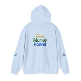 God Money Power Hoodie — Inspirational Rainbow Text Pullover