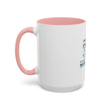 GMP GOD Money Power Accent Coffee Mug — Metallic Text 11/15oz