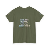 GMP GOD Money Power Tee — Metallic Logo Graphic T-Shirt