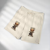 God Money Power Fleece Sweat Shorts — Graphic Casual Lounge Shorts