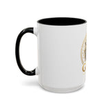 Lion Crest Accent Coffee Mug — GMP Logo Gold Shield