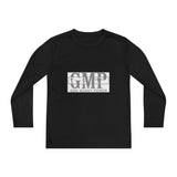 Youth Long Sleeve Tee — GMP "God Money Power" Graphic
