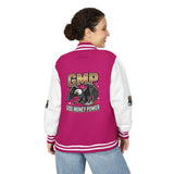 Letterman Jacket — GMP God Money Power Eagle Varsity Jacket