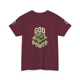 God Power T‑Shirt — Retro Faith Graphic Tee