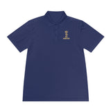God Money Power Gold Crest Polo Shirt