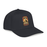 Baseball Cap — "God, Money, Power" Vintage Pyramid Graphic Hat