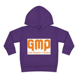Toddler Hoodie — GMP (God Money Power) Bold Orange Logo