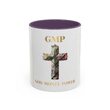 God Money Power Coffee Mug – GMP Cross Design (11oz & 15oz)