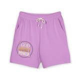 God Money Power Fleece Sweat Shorts — Casual Garment-Dyed Lounge Shorts