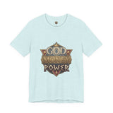 God Money Power Graphic Tee