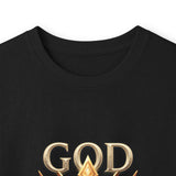 Long Sleeve Tee — GOD MONEY POWER Graphic Shirt