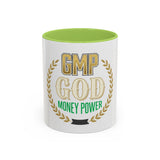 GMP Coffee Mug — “GOD Money Power” Motivational Accent Mug