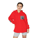Windbreaker Jacket — "GOD MONEY POWER" Camo Zip-Up Hooded Jacket