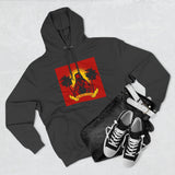 Reggae Sunset Hoodie — Palm Tree Rasta Graphic Fleece