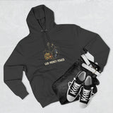 God Money Power Hoodie — Motivational Faith & Wealth Graphic Hoodie