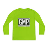 Youth Long Sleeve Tee — GMP "God Money Power" Graphic
