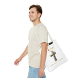 GMP 'God Money Power' Floral Cross Tote Bag