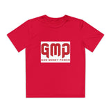 Youth Tee — GMP (God Money Power) Red Logo