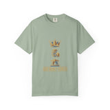 God Money Power T-Shirt — Crown & Coins Faith-Inspired Graphic Tee