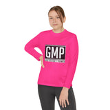 Youth Long Sleeve Tee — GMP "God Money Power" Graphic