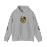 GMP "Good Money Power" Hoodie — Retro 3D Gold Logo Pullover