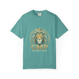 Lion Crest T-Shirt — GMP Gold Emblem Graphic Tee