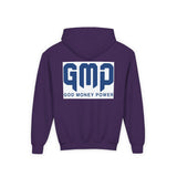 GMP “God Money Power” Youth Hoodie — Bold Faith & Motivation Pullover