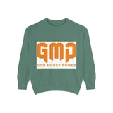 GMP ‘God Money Power’ Sweatshirt — Bold Orange Logo Crewneck