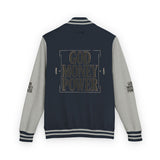 God Money Power Letterman Jacket