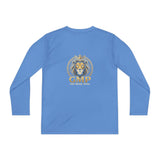 Youth Long Sleeve Tee — Gold Lion 'GMP' Athletic Team Shirt