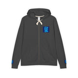 Hoodie — "GOD MONEY POWER" Graphic Full-Zip Hoodie
