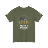 GMP GOD Money Power Tee — Bold Faith & Prosperity Graphic T-Shirt