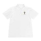 GMP Cross Polo — "God Money Power" Men's Sport Polo