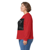 Angel Of Death Grim Reaper Wings Long Sleeve Tee — Dark Gothic Scythe Graphic