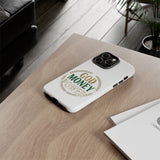 Phone Case — "God Money Power" Inspirational Religious Design