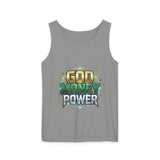 God Money Power Tank Top — Bold Faith & Hustle Graphic Tank