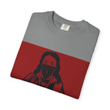 Jesus with Mask T-Shirt — "God Money Power" Graphic Tee