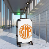 GMP 'God Money Power' Carry-On Suitcase — Bold Religious Travel Luggage