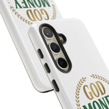 Phone Case — "God Money Power" Inspirational Religious Design