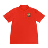 God Money Power Pyramid Polo Shirt — Vintage Pyramid Graphic Men’s Sport Polo