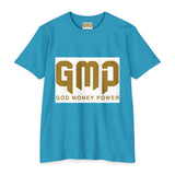GMP "God Money Power" Graphic Tee — Bold Faith & Wealth Statement Shirt