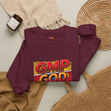 GMP God Money Power Graphic Crewneck Sweatshirt