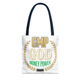 GMP GOD Money Power Tote Bag — Bold Financial Empowerment Canvas Tote