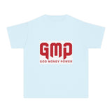 Youth Tee — "GMP" God Money Power Graphic Tee