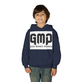 GMP 'God Money Power' Youth Hoodie — Bold Graphic Religious Streetwear