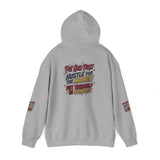 Motivational Hoodie — "Put God First: Hustle for the Money, Put Yourself in Power"