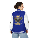 Letterman Jacket — GMP God Money Power Eagle Retro Varsity Jacket